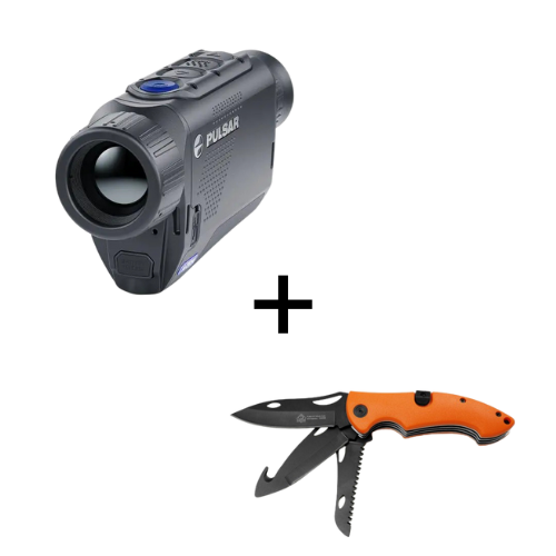 Es handelt sich hier um das PULSAR Wärmebildgerät Axion XQ30 Pro für die Jagd.