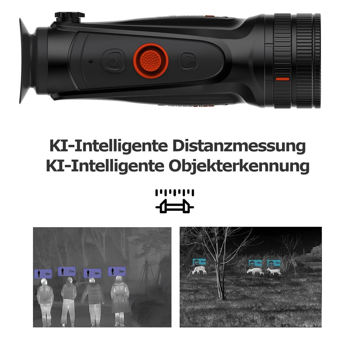 Es handelt sich hier um ThermTec Wärmebildkamera Cyclops 640D für die Jagd.