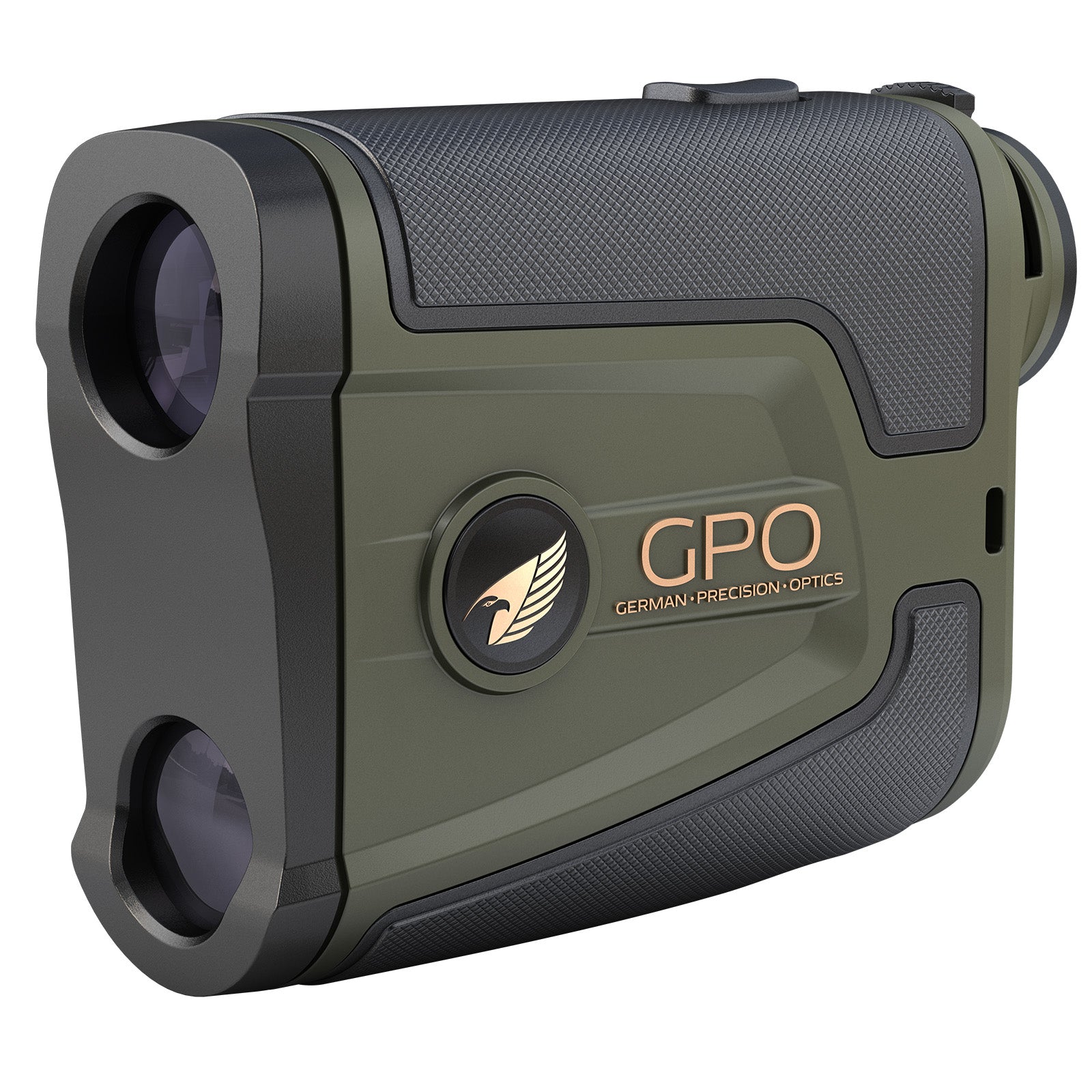 Es handelt sich hier um Laser-Entfernungsmesser GPO Rangetracker™ 2000 6x20 für die Jagd.