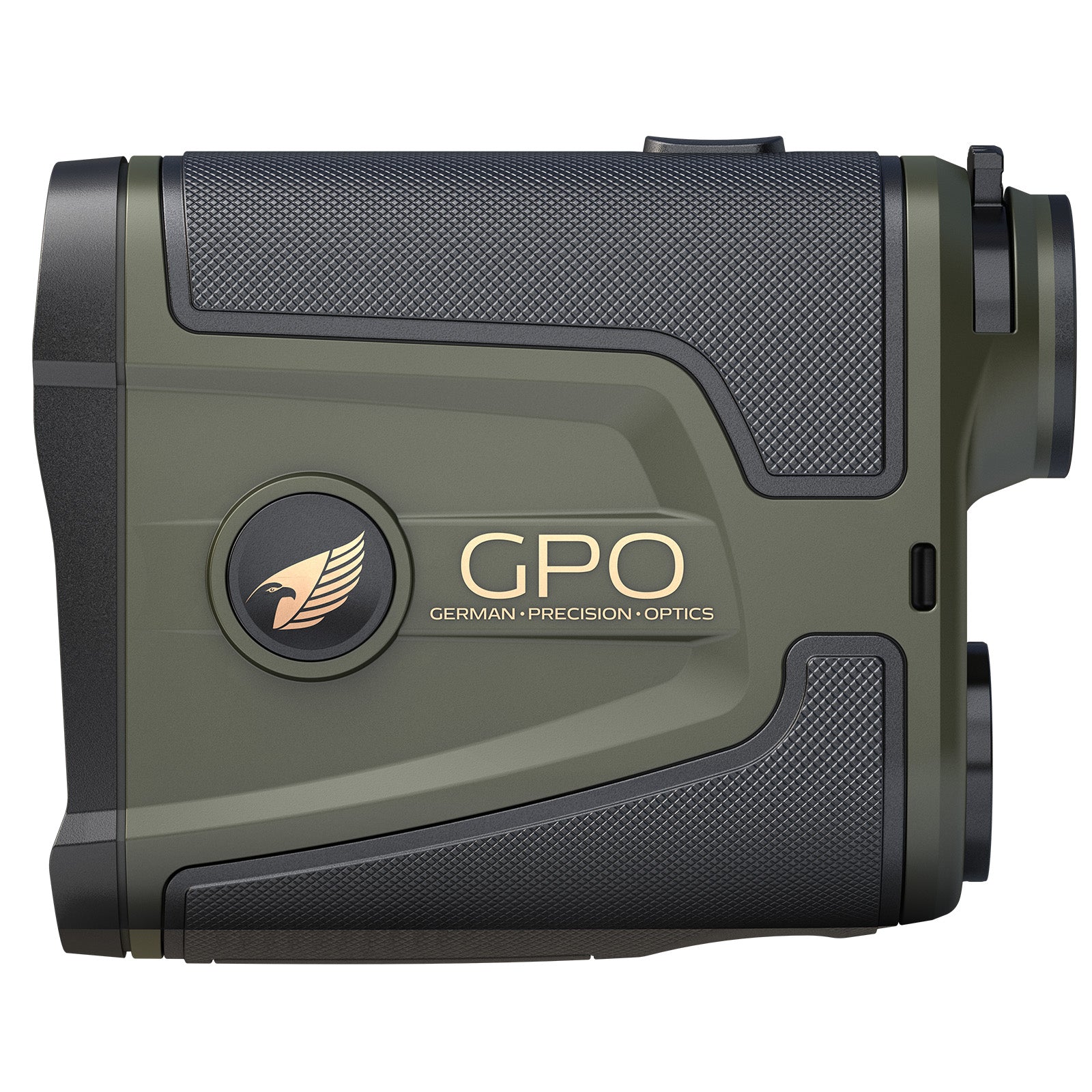 Es handelt sich hier um Laser-Entfernungsmesser GPO Rangetracker™ 2000 6x20 für die Jagd.