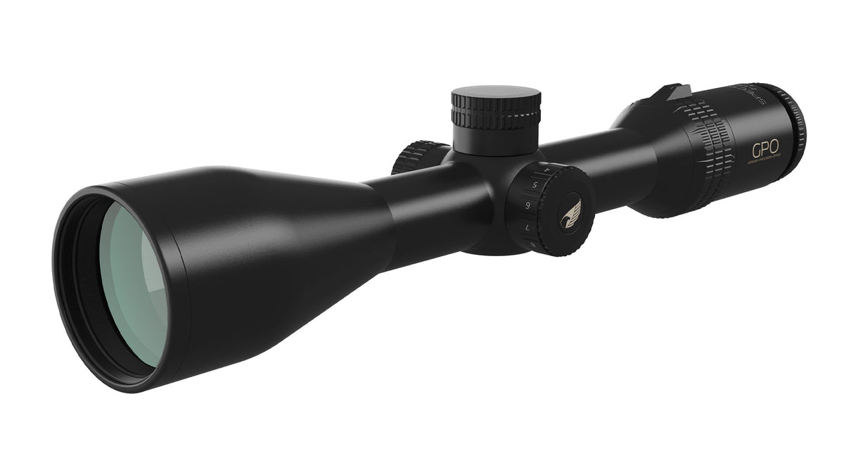 GPO-Spectra-6x2-12x50i-Zielfernrohr, Absehen G4i für die Jagd. 