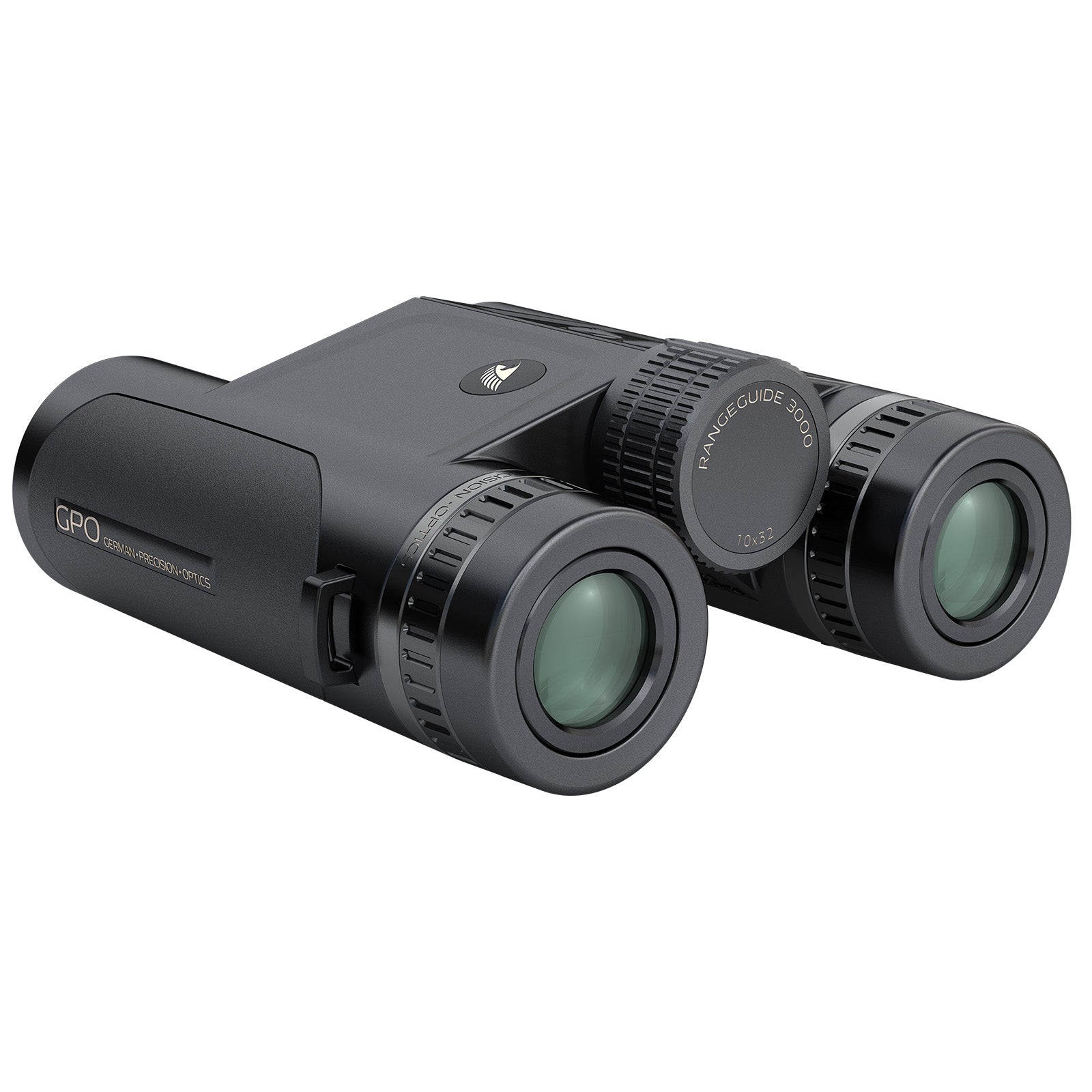 GPO RANGEGUIDE™ 3000 10x32 Fernglas mit Entfernungsmesser für die Jagd.