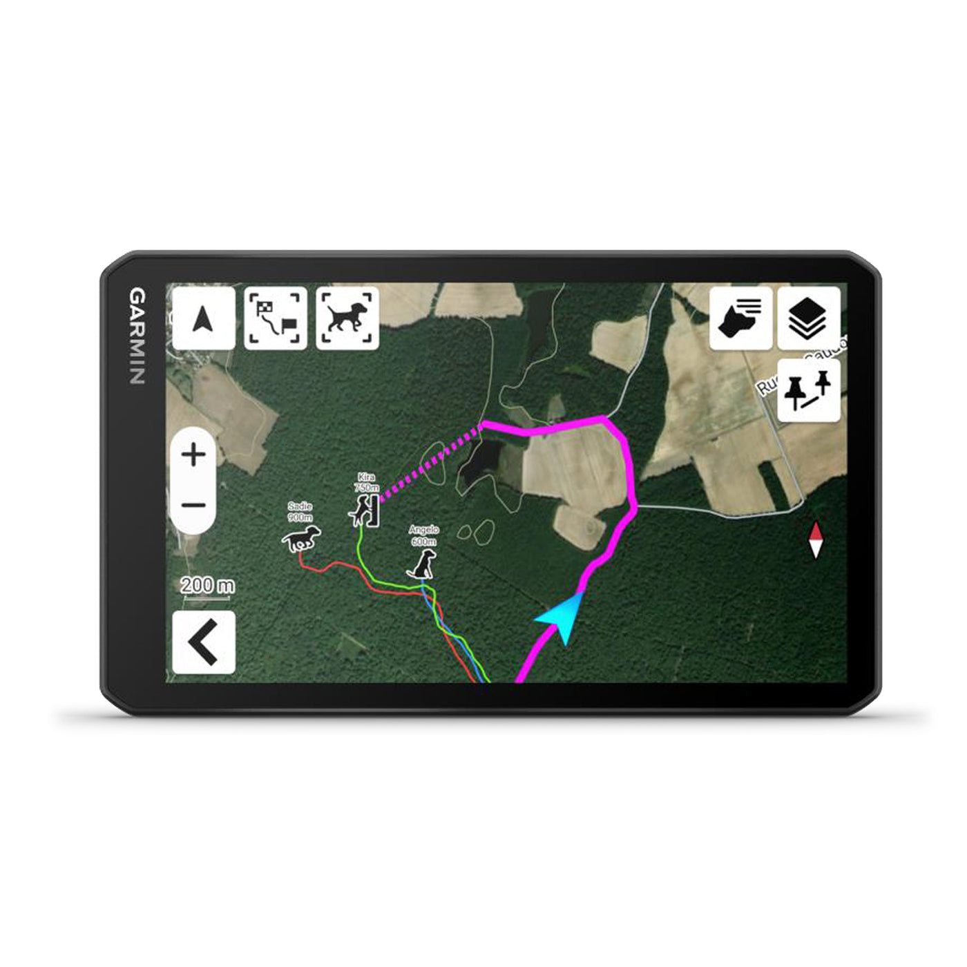 Garmin Drive Track 72 – Hundeortungs-Navi mit 7" Display für Garmin Alpha & Atemos