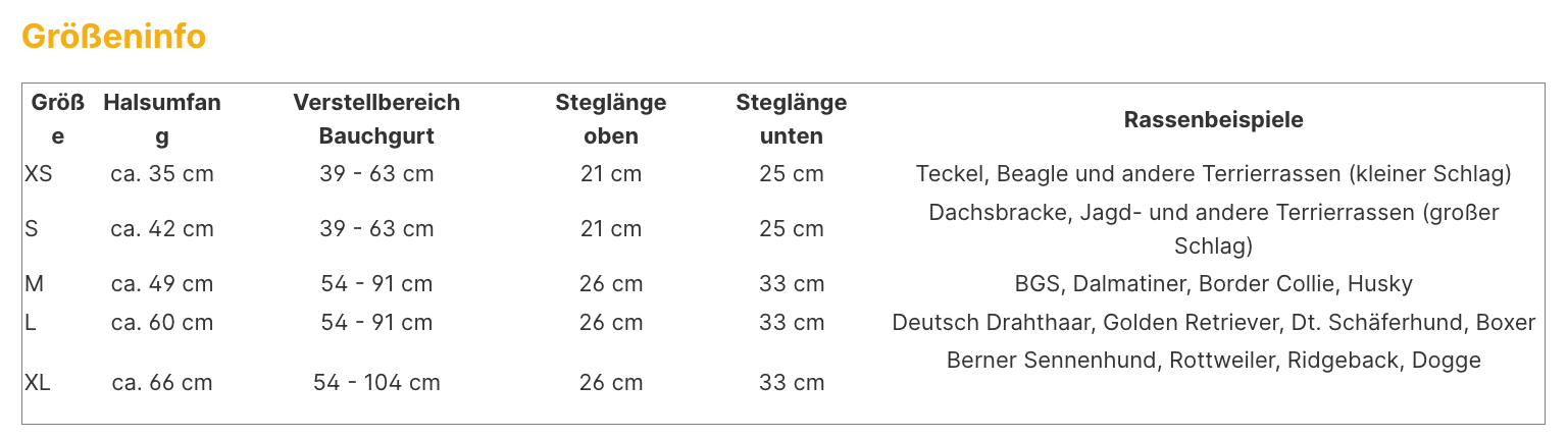 Niggeloh Follow 3 Hundeführergeschirr