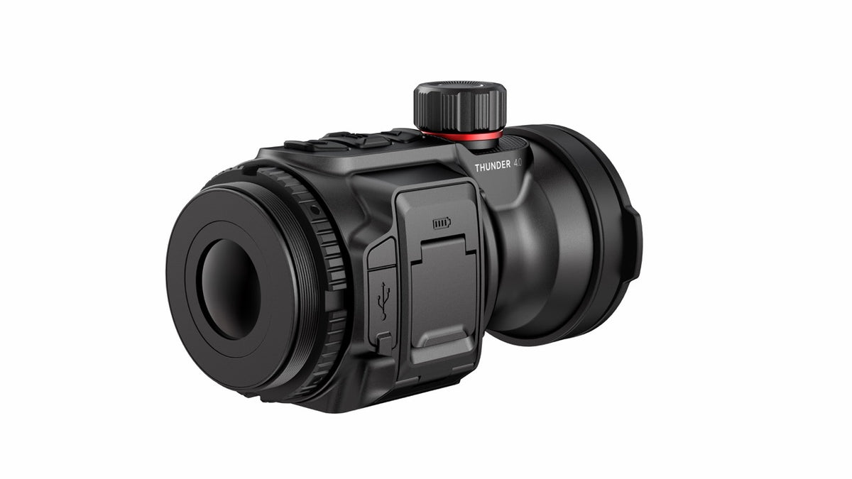 HIKMICRO Thunder TQ35CL 4.0 – Waermebild Vorsatzgeraet mit montiertem Befestigungsadapter