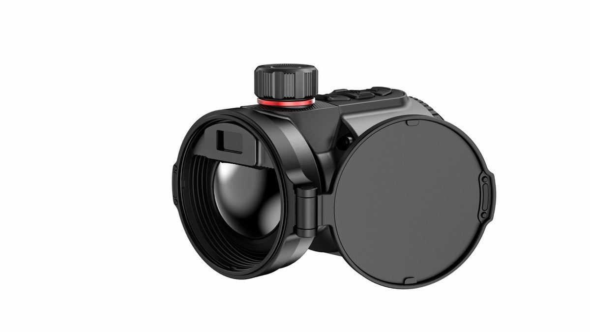 HIKMICRO Thunder TQ50CL Wärmebild Vorsatzgerät – Seitenansicht mit OLED-Display