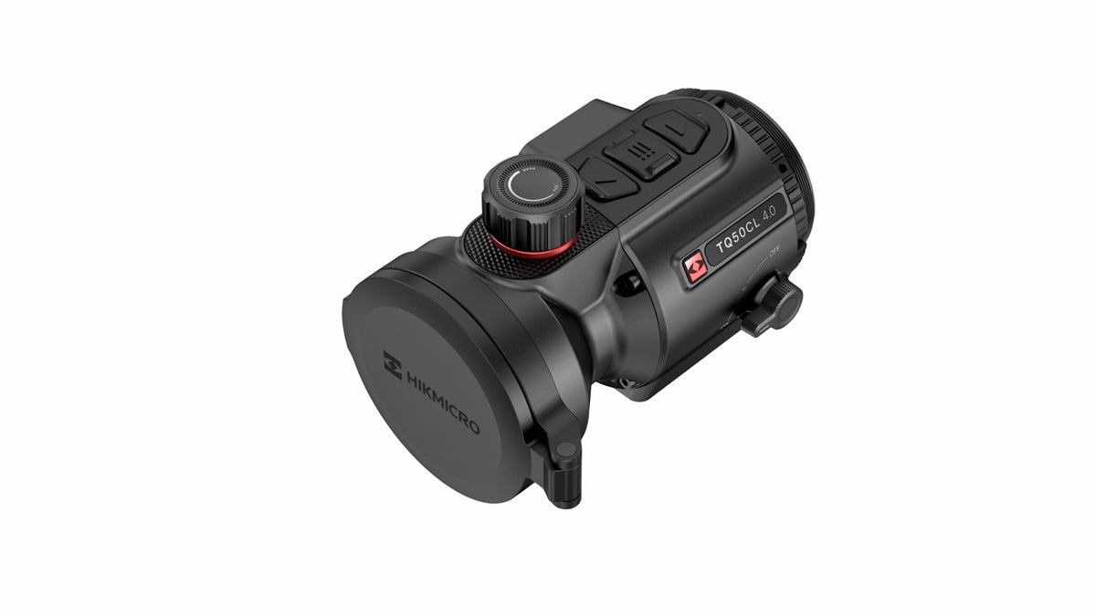 HIKMICRO Thunder TQ50CL – Rueckansicht Okular und Magnesiumgehaeuse