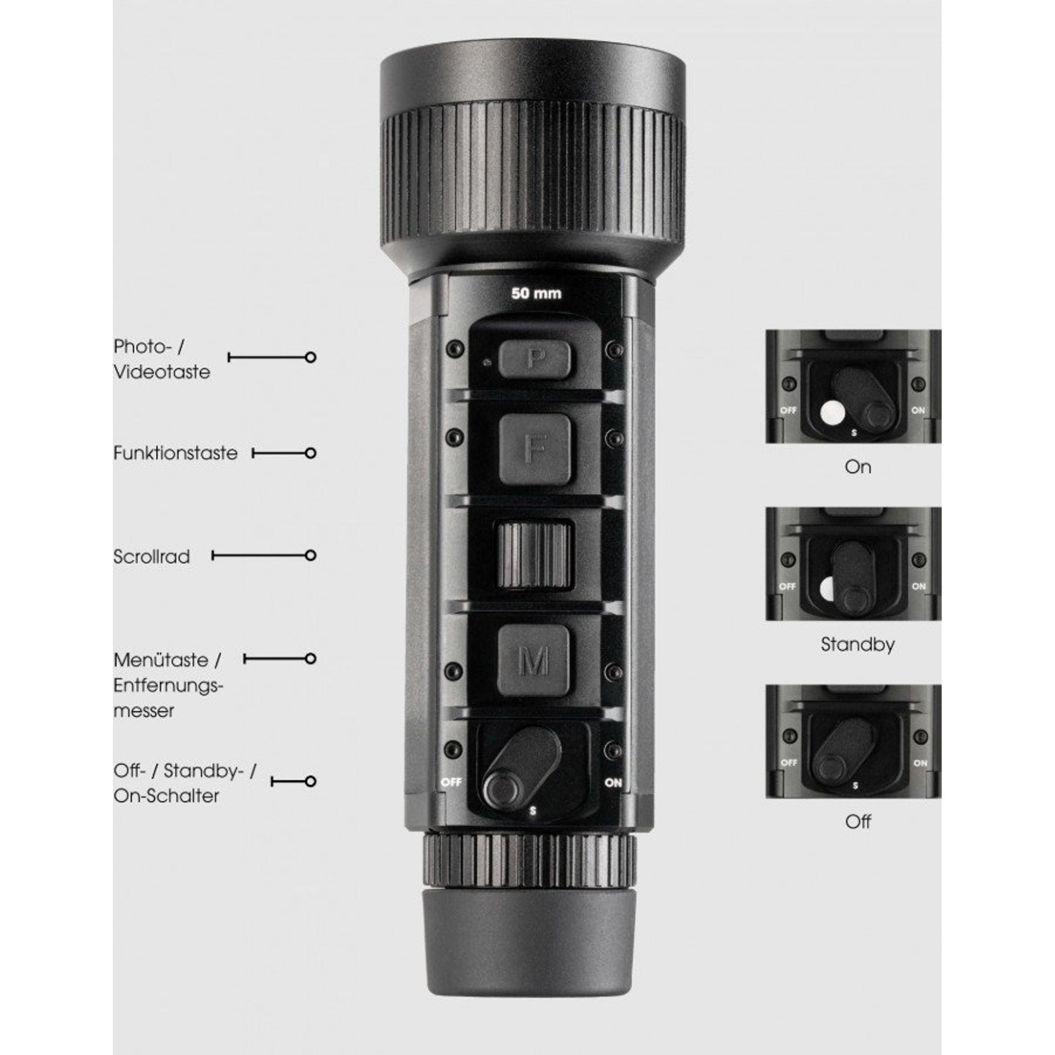 Es handelt sich hier um das Keiler-2-LRF für die Jagd.