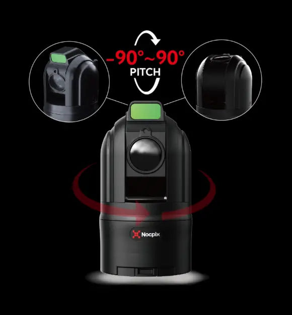 NOCPIX Dome Wärmebildkamera für die Jagd.