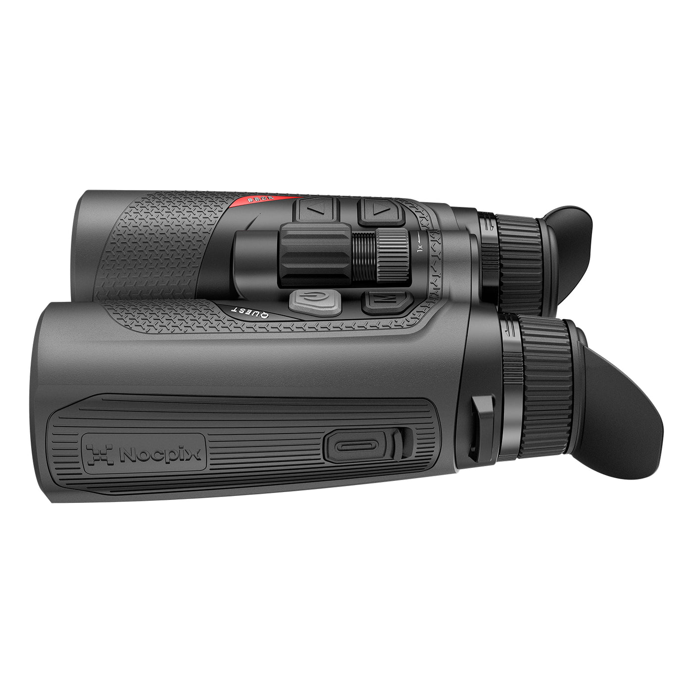 Wärmebildfernglas QUEST S50R mit LRF von Nocpix für die Jagd.