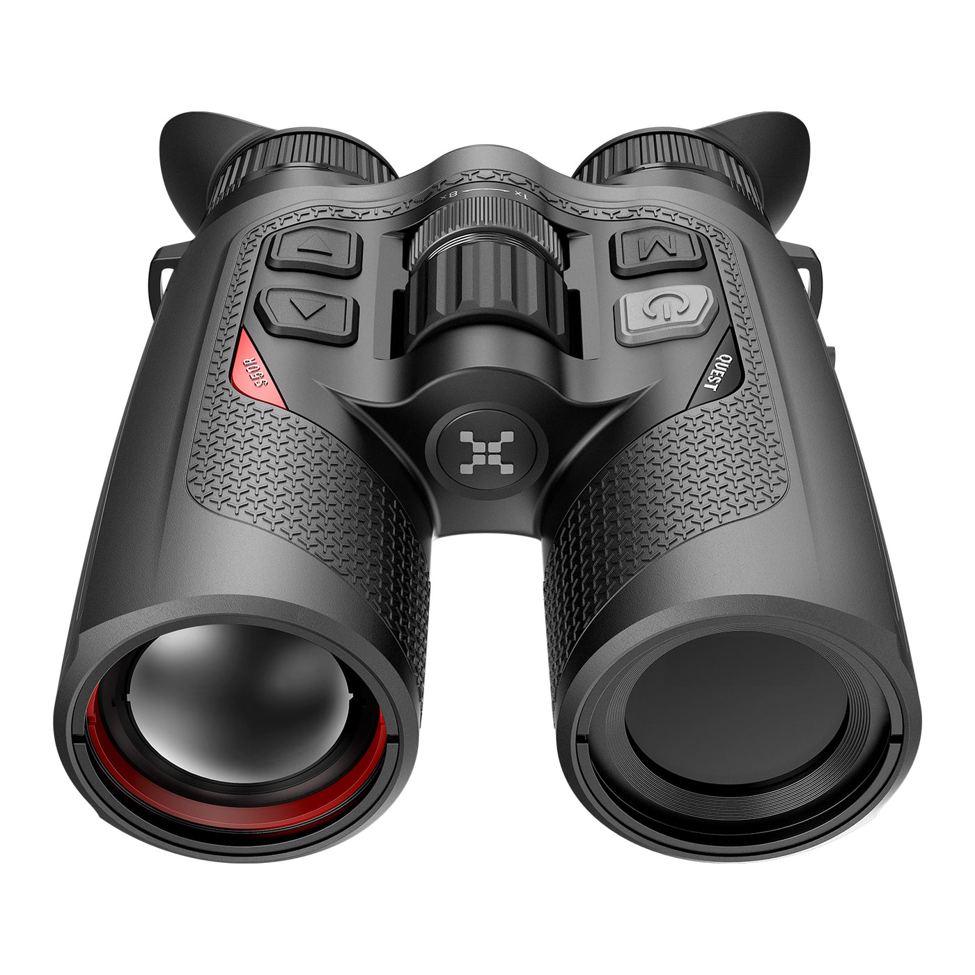 Wärmebildfernglas QUEST S50R mit LRF von Nocpix für die Jagd.