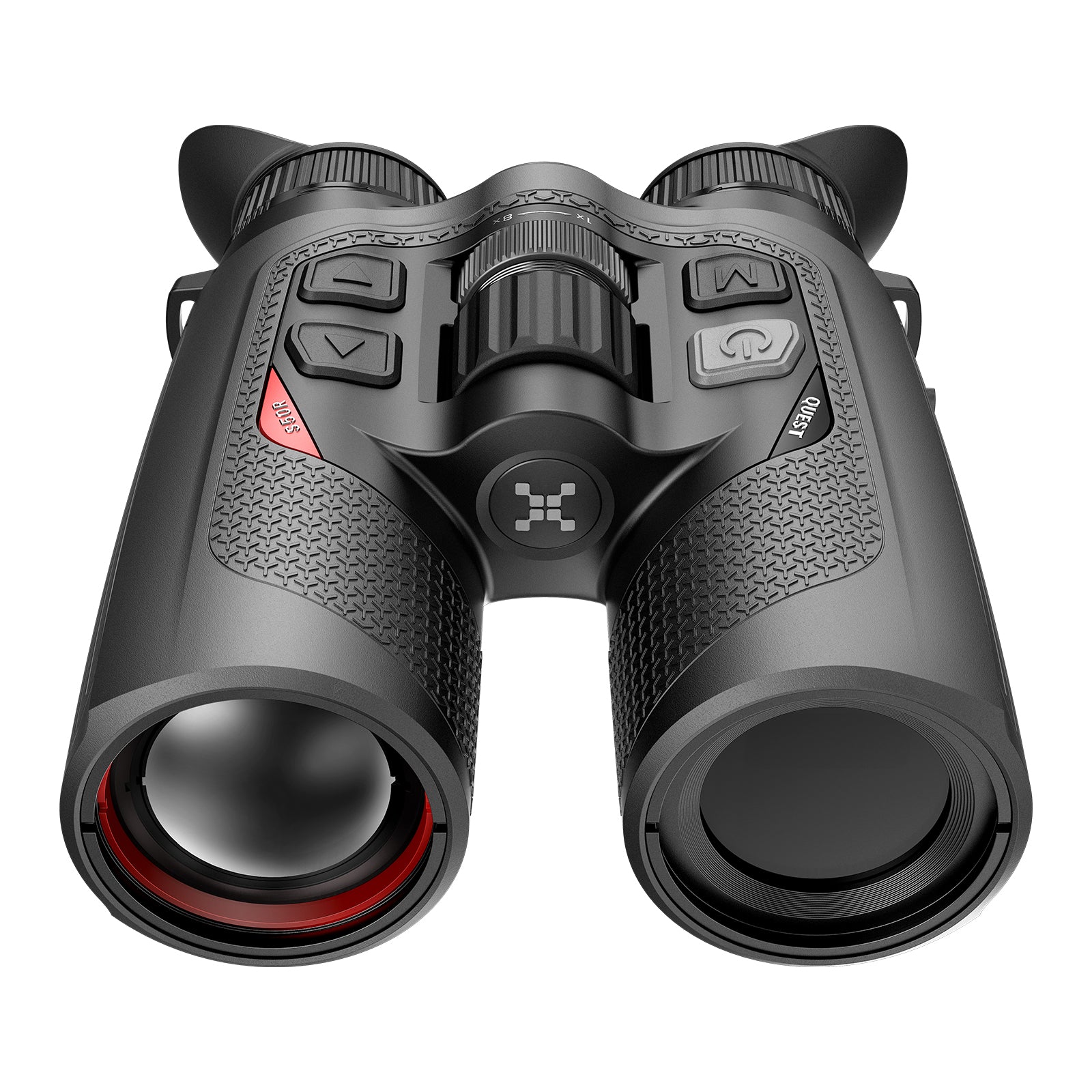 Wärmebildfernglas QUEST S50R mit LRF von Nocpix für die Jagd.