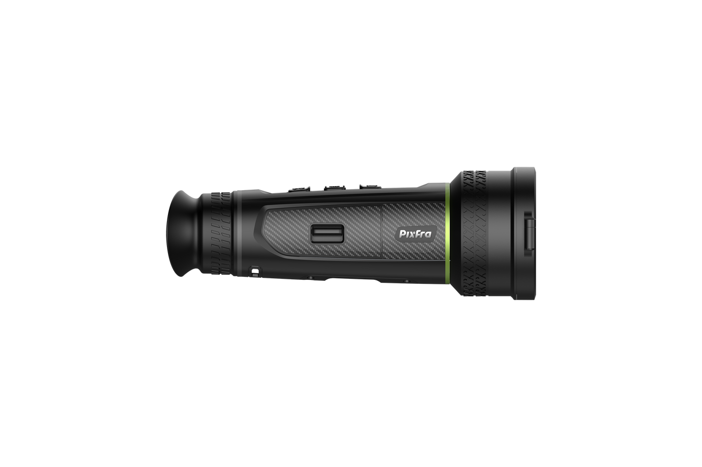PIXFRA Sirius LRF S650 Wärmebildkamera mit Laser-Entfernungsmesser für die Jagd.