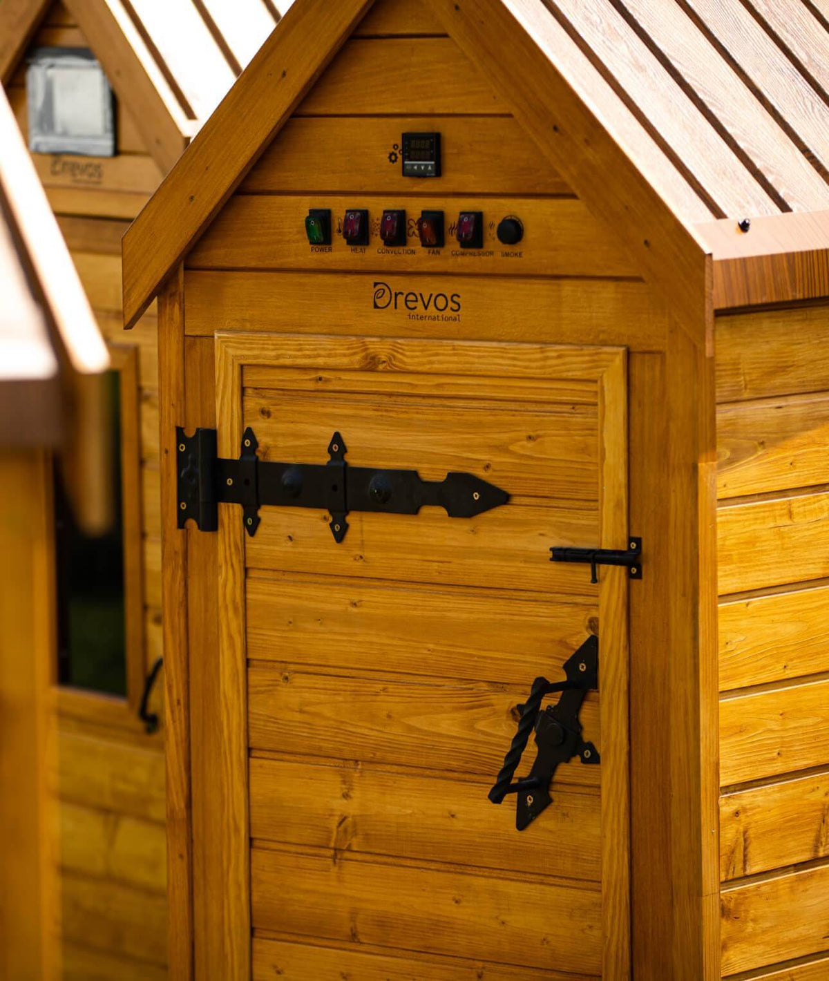 Automatische Räucherkammer aus Holz für Kalt- und Heißräucherung – Classic 50