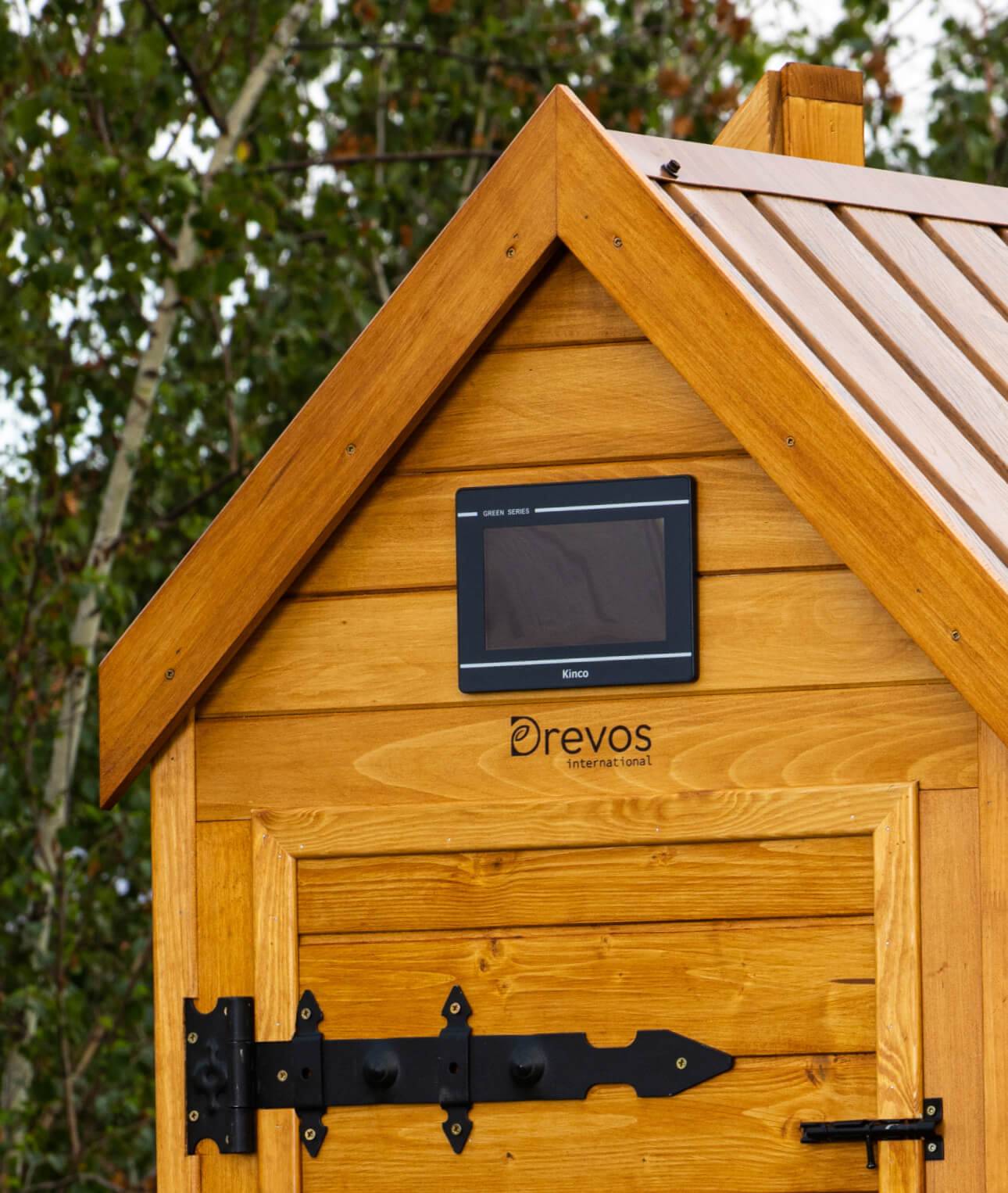 Automatische Räucherkammer aus Holz für Kalt- und Heißräucherung – Smart 50