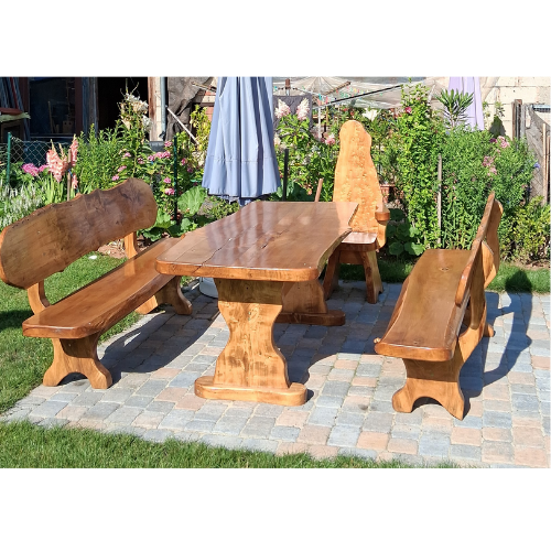 Rustikal Sitzgarnitur, edel massiv elegant und hochwertig