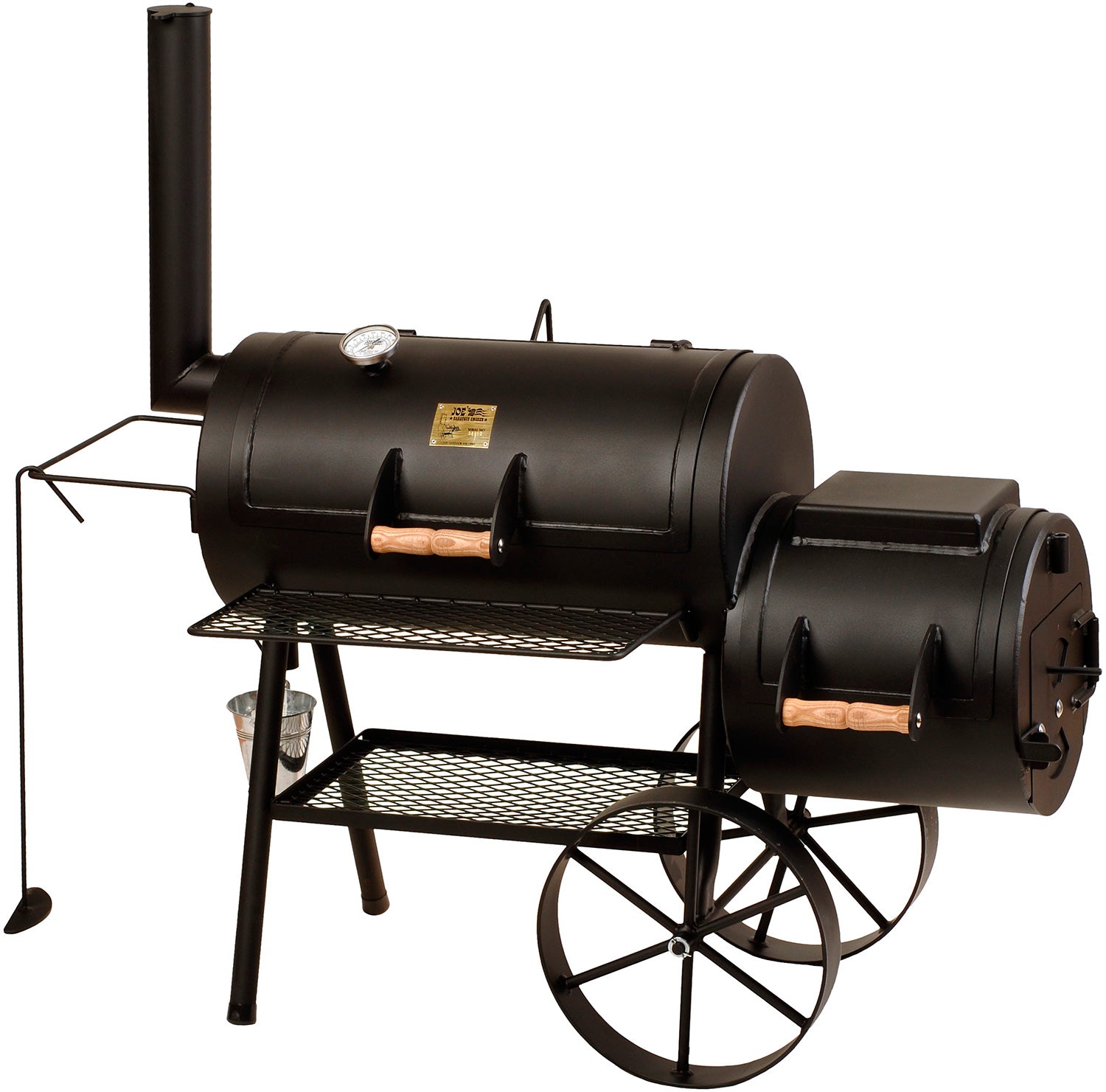 Es handelt sich hier um Smoker Joe´s BBQ 16" Classic, mit Kochplatte fürs Grillen im Garten. 