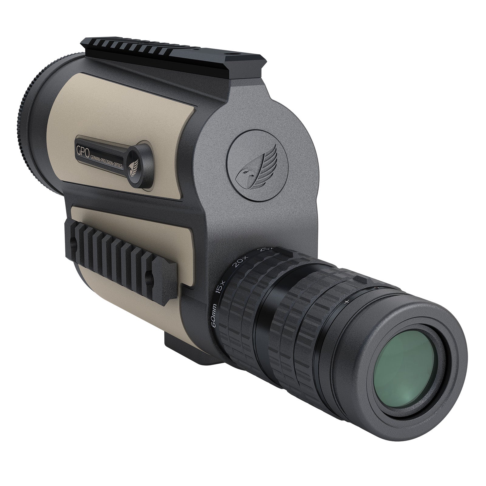 Spotter GPO TAC 15-45x60 für die Jagd.