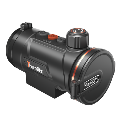 ThermTec Hunt 650 Pro Wärmebild-Vorsatzgerät für die Jagd.