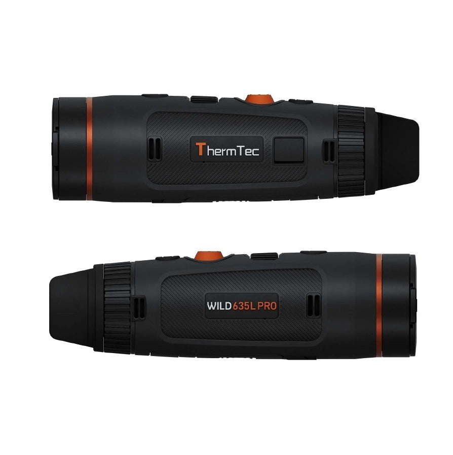 ThermTec WILD 635L Pro mit LRF Wärmebildgerät für die Jagd.