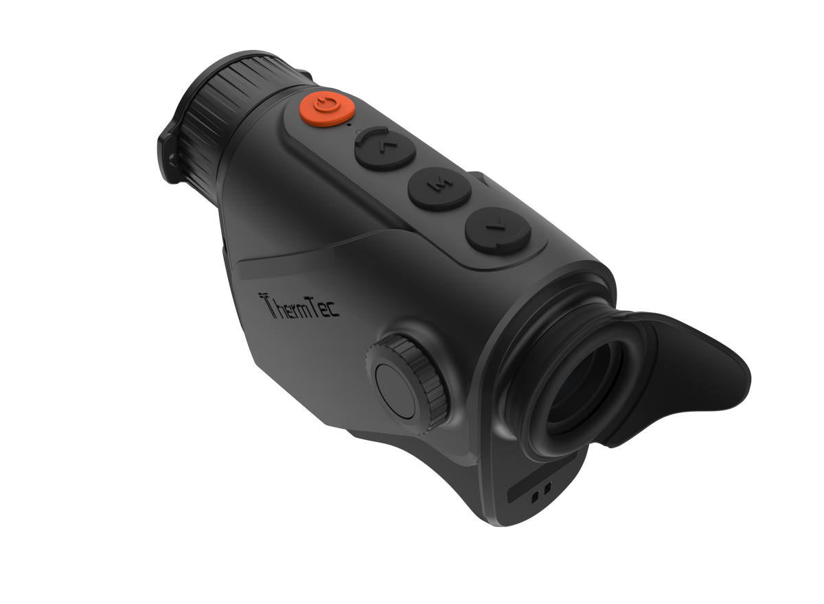 ThermTec Cyclone 625 Wärmebildgerät mit nur 260 g Gewicht für die Jagd. 