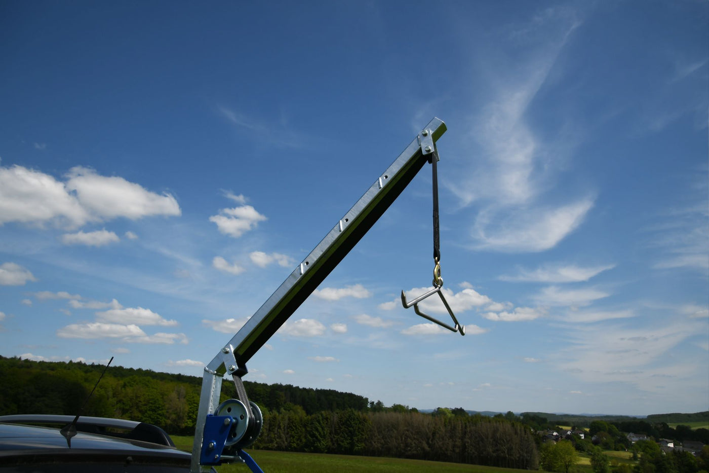Wildgalgen Artemis Komplettset zur Montage ohne oder mit Heckträger für die Jagd.