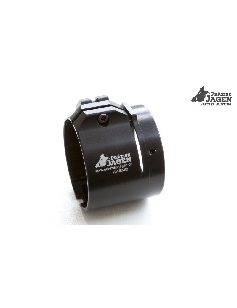 Schnellspann-Adapter ADVANCED zur Verbindung zwischen Zielfernrohr und Vorsatzgerät. 