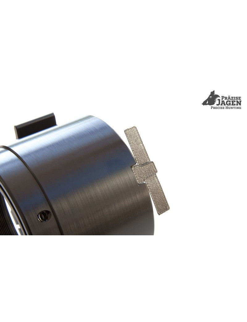 Schnellspann-Adapter ADVANCED zur Verbindung zwischen Zielfernrohr und Vorsatzgerät. 