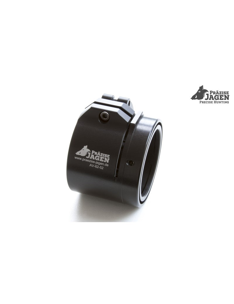 Schnellspann-Adapter ADVANCED zur Verbindung zwischen Zielfernrohr und Vorsatzgerät. 