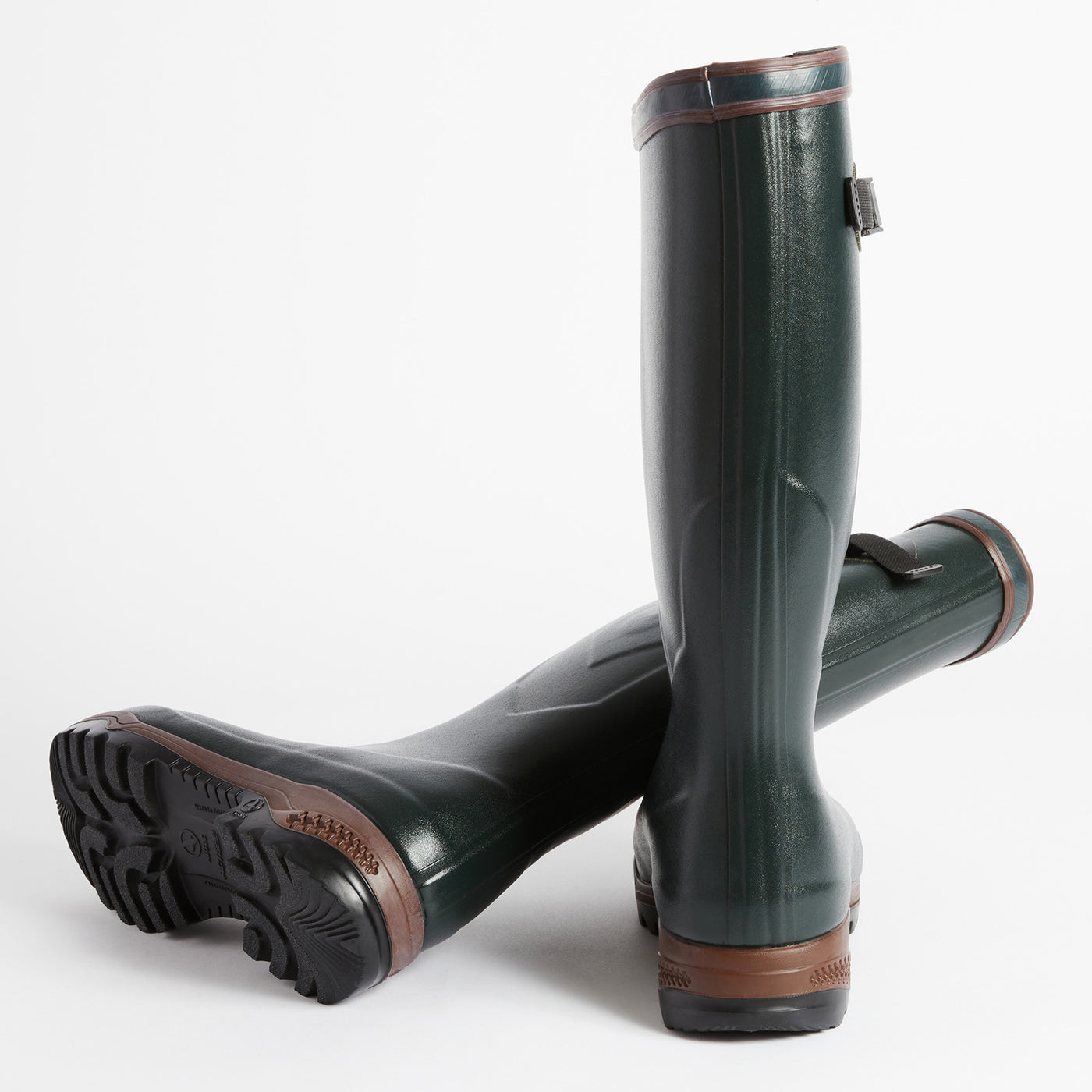 AIGLE Gummistiefel PARCOURS® 2 Iso grün für die Jagd.