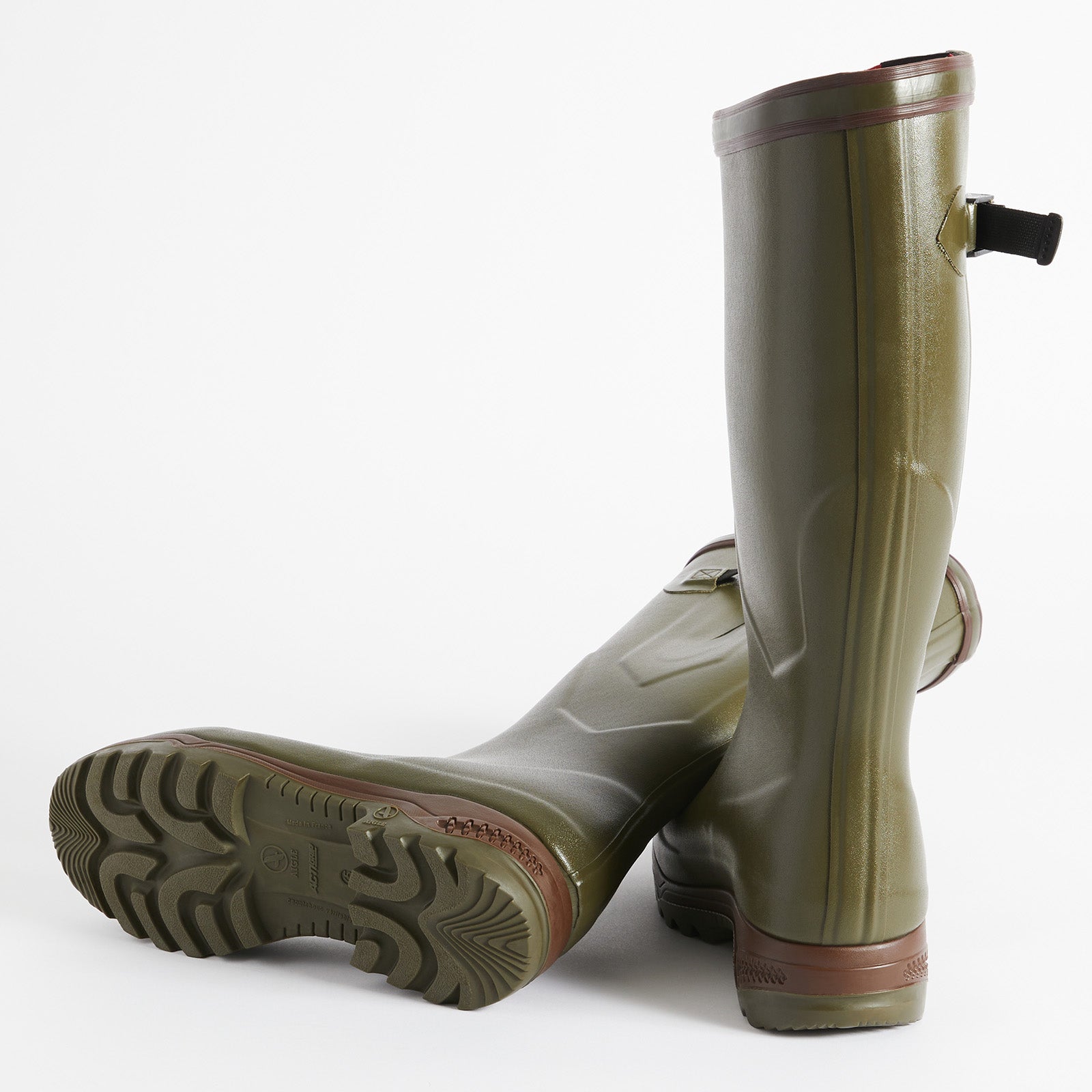 AIGLE Gummistiefel PARCOURS® 2 Iso khaki für die Jagd.