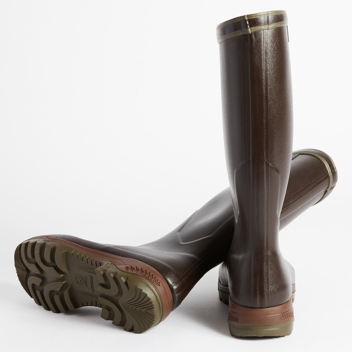 AIGLE PARCOURS® 2 Jersey braun Gummistiefel für die Jagd.