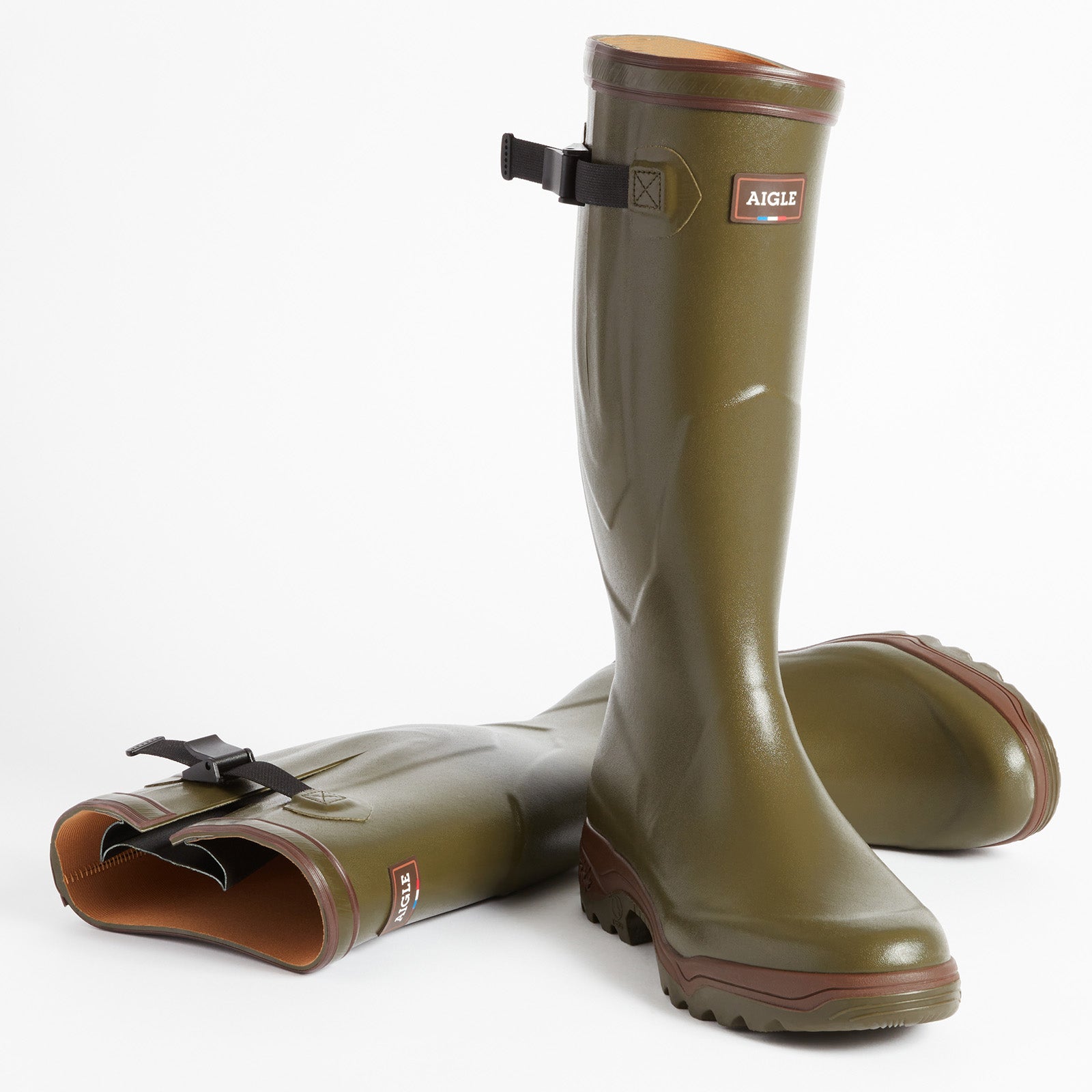 AIGLE Gummistiefel PARCOURS® 2 Vario khaki für die Jagd.