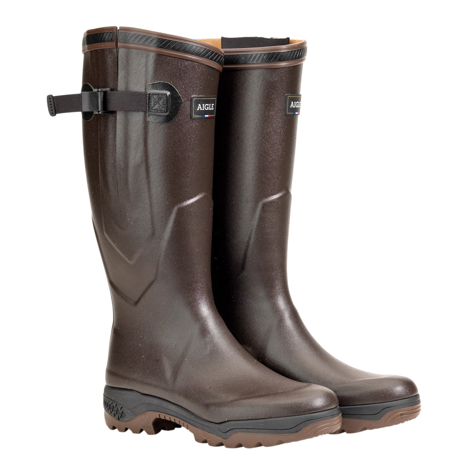 AIGLE PARCOURS® 2 Iso braun Gummistiefel für die Jagd.