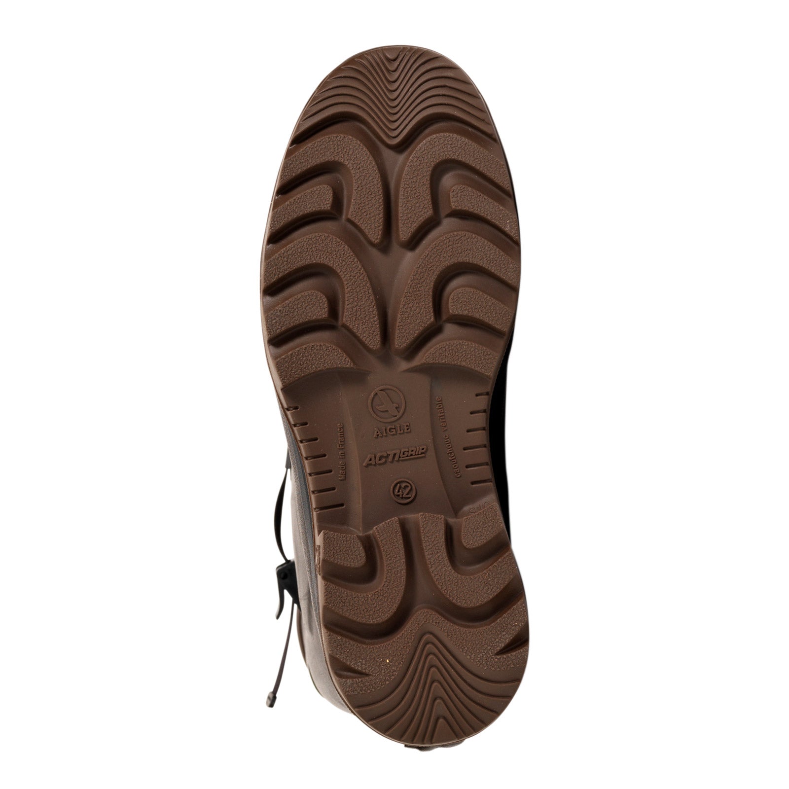 AIGLE PARCOURS® 2 Iso braun Gummistiefel für die Jagd.