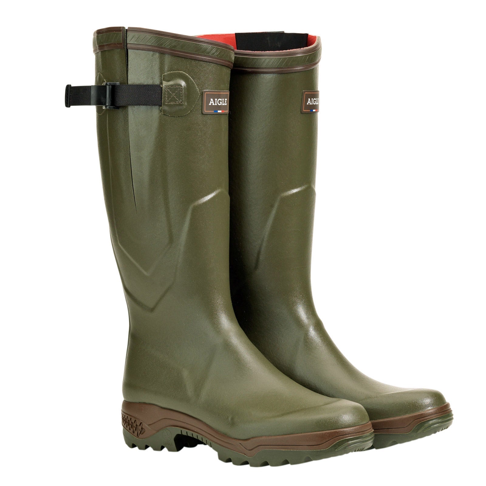 AIGLE PARCOURS® 2 Iso khaki Gummistiefel für die Jagd.
