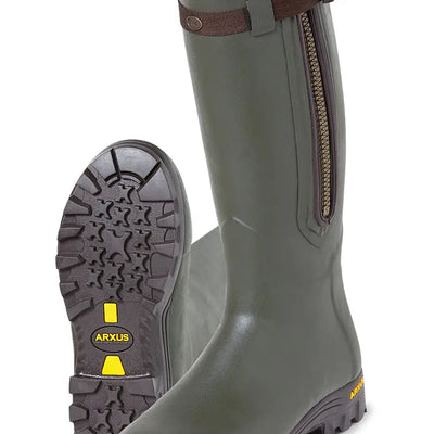 Es handelt sich hier um ARXUS Gummistiefel Primo Nord Air für die Jagd.