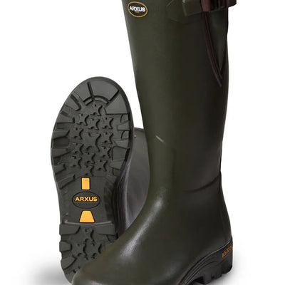 Es handelt sich hier um ARXUS Gummistiefel Pioneer für die Jagd.