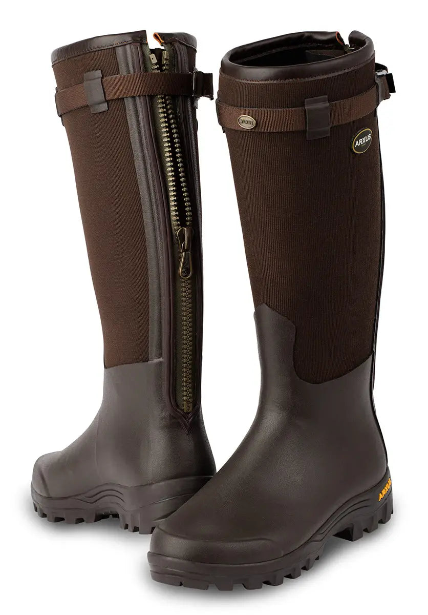 Es handelt sich hier um ARXUS Gummistiefel Primo Country ZIP für die Jagd.