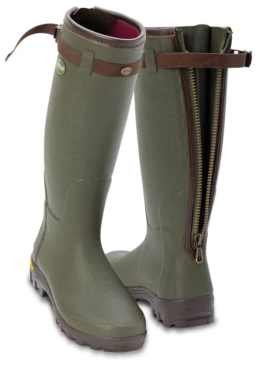 Es handelt sich hier um ARXUS Gummistiefel Primo Nord ZIP für die Jagd.