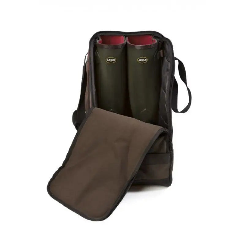 Es handelt sich hier um ARXUS Stiefeltasche für die Jagd.