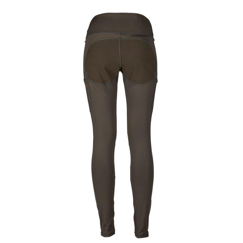 Es handelt sich hier um Damen Jagd Leggings Meadow Green Swedteam für die Jagd.