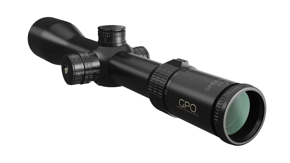Es handelt sich hier um Zielfernrohr Zielfernrohr GPO Spectra™ 8x 2,5-20x50i BRi (FFP) für die Jagd.