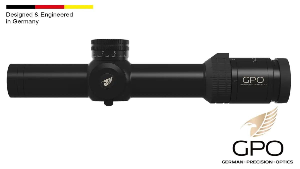 GPO Zielfernrohr Tac™ 1-8x24i HSi für die Jagd.