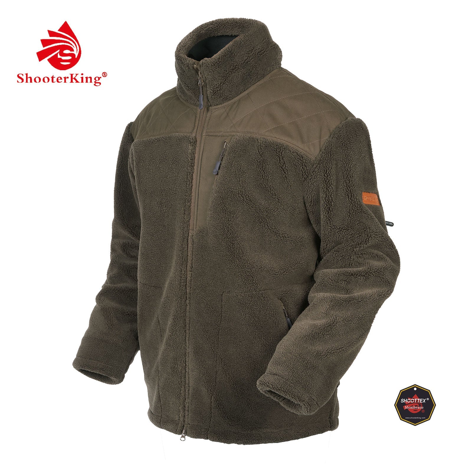 Es handelt sich hier um SHOOTERKING Dawn 2.0 Fleecejacke für die Jagd.