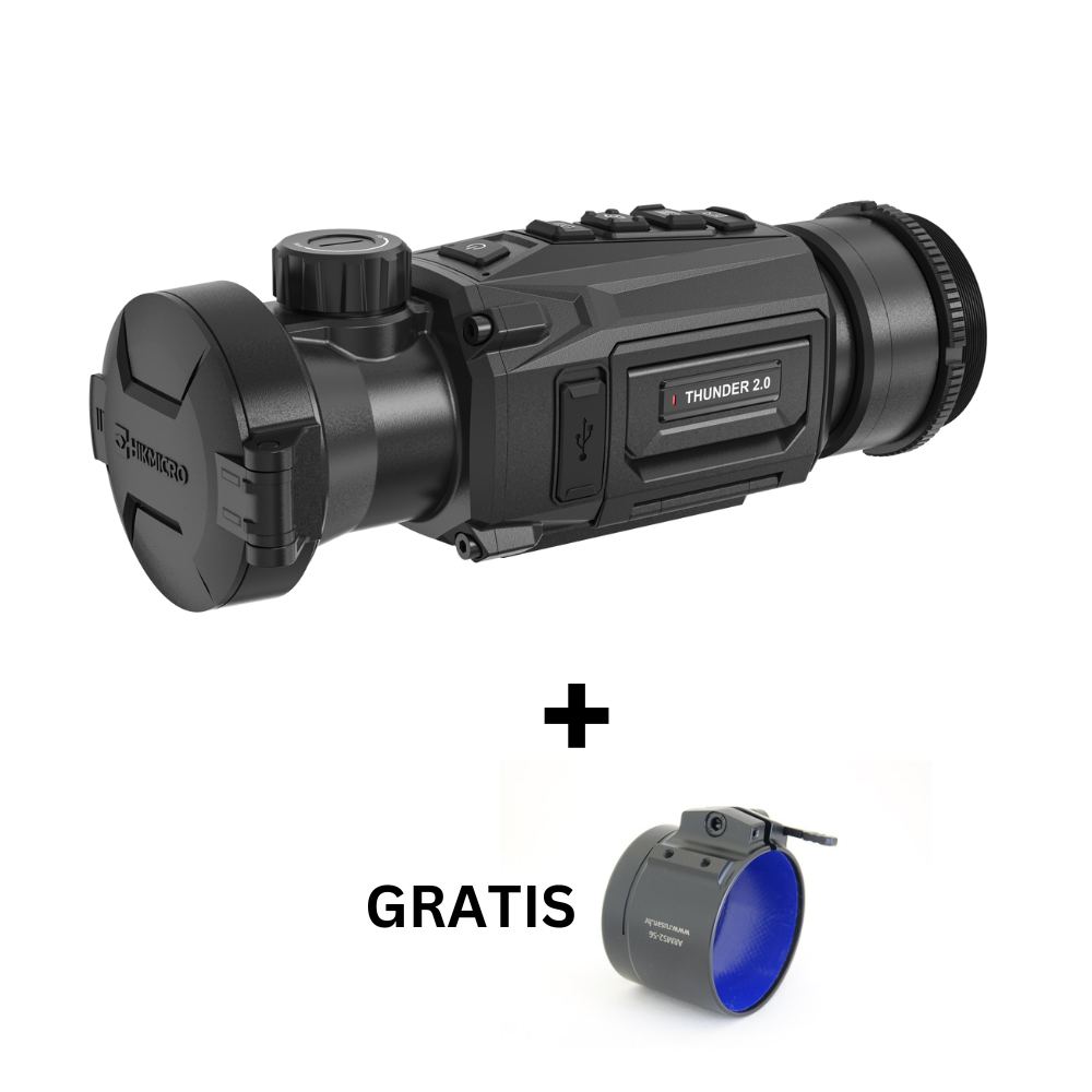 Es handelt sich hier um HIKMICRO Thunder TQ50C 2.0 Wärmebild Vorsatzgerät mit GRATIS Rusan Q-R Universal Klemmadapter (M52x0,75) für die Jagd.