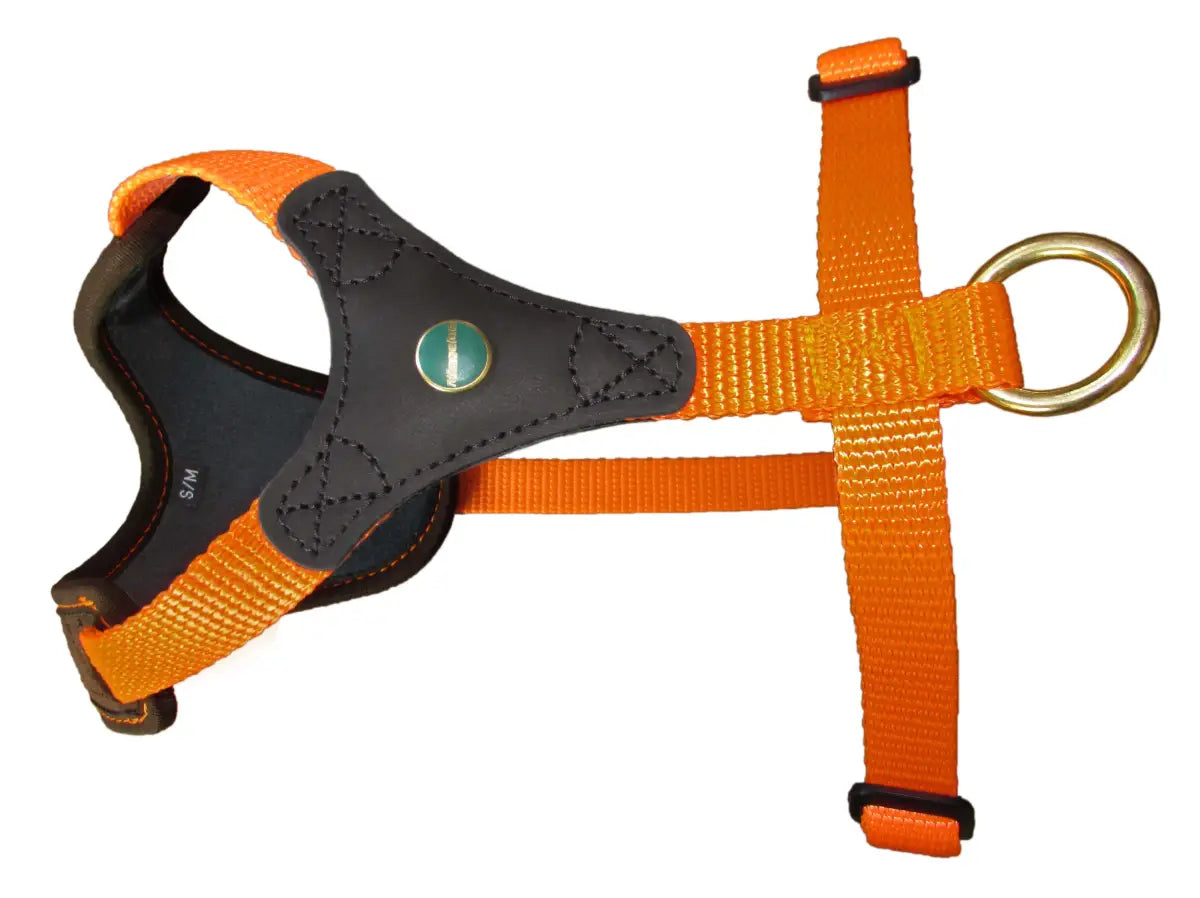 Hundegeschirr-FG Follow Start Niggeloh Braun / Orange