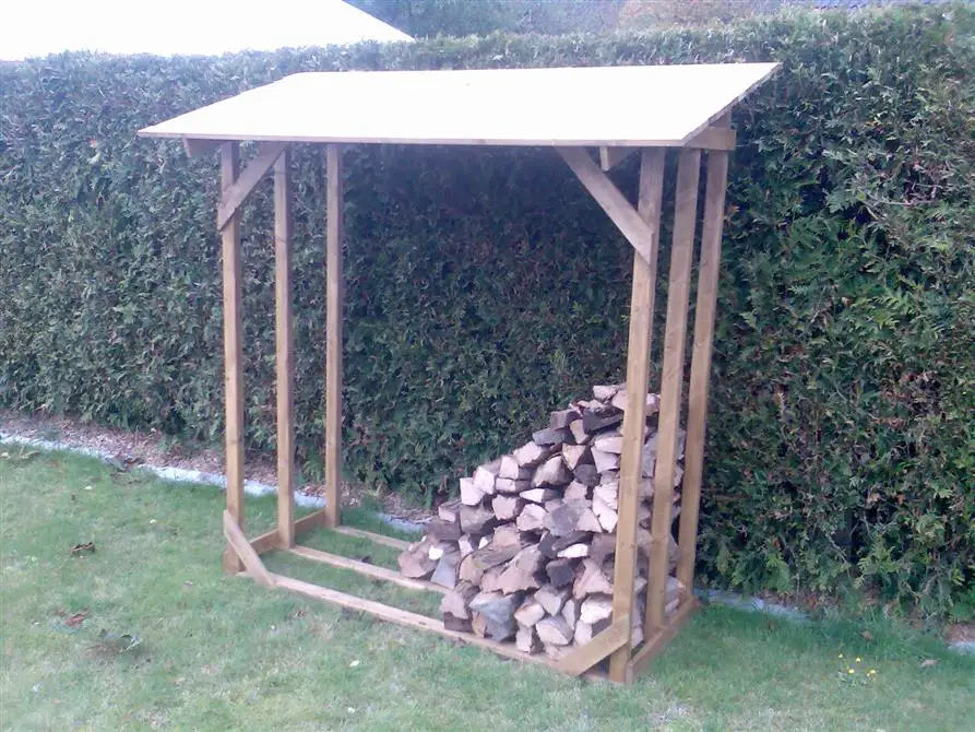 Es handelt sich hier um Kaminholzregal "Beers XL" für Garten.