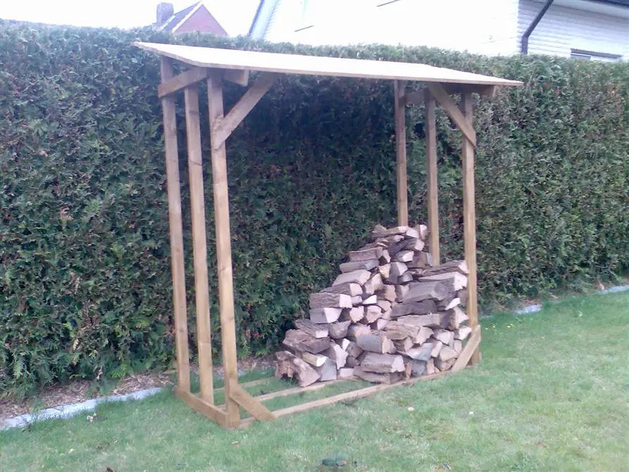 Es handelt sich hier um Kaminholzregal "Beers XL" für Garten.