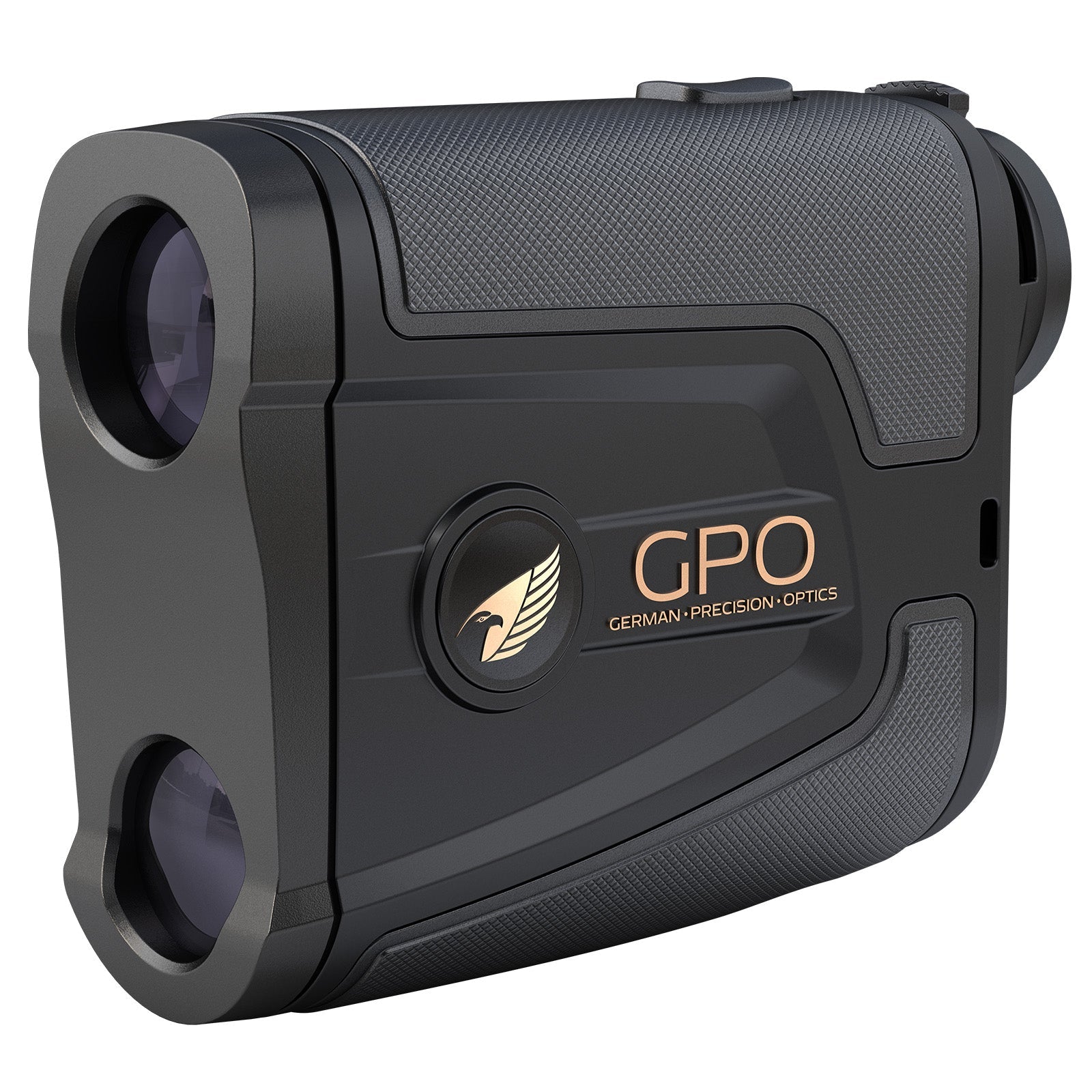 Es handelt sich hier um Laser-Entfernungsmesser GPO Rangetracker™ 2000 6x20 für die Jagd.